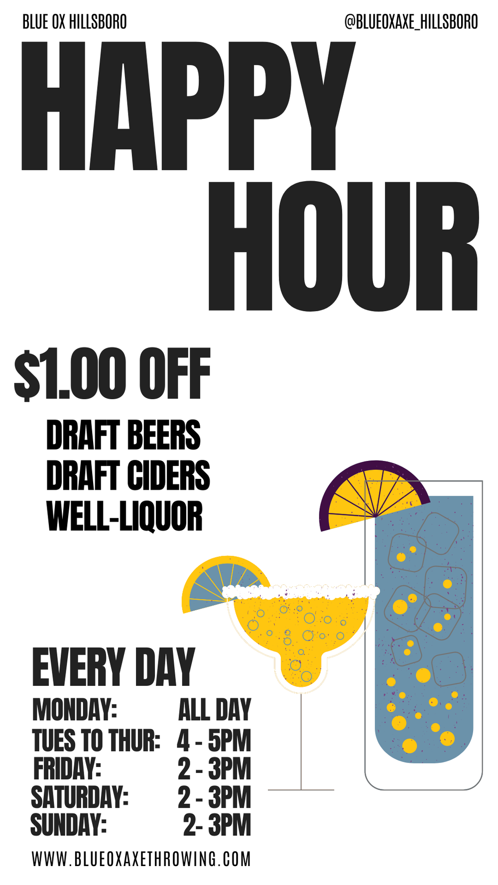 always happy hour☀️ It's Always Happy Hour. We Bring Fun To Work!